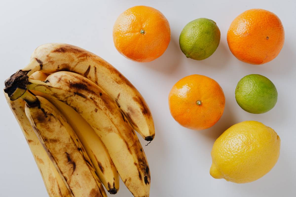 fruits on a table